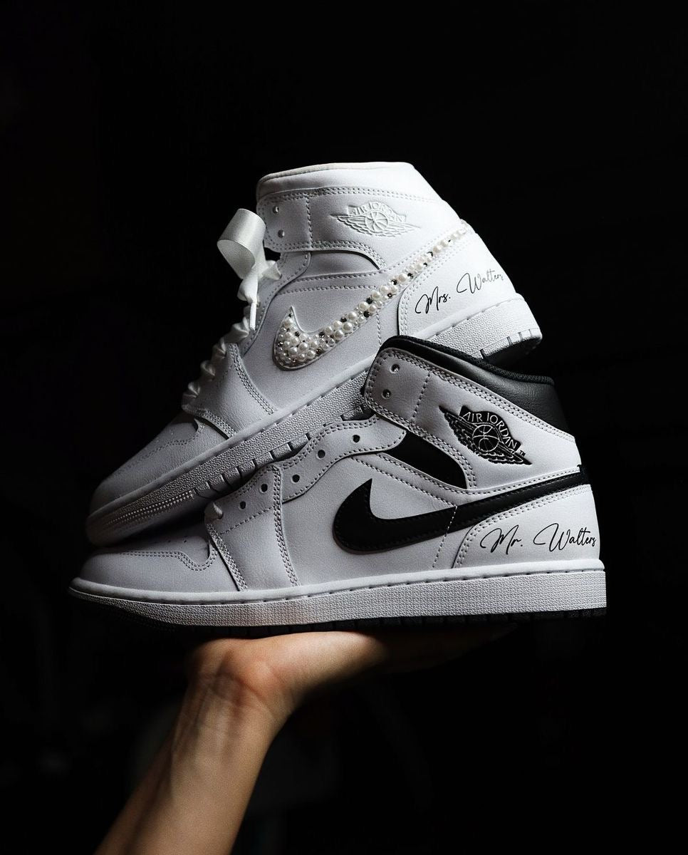 Personalised Jordan’s shoes