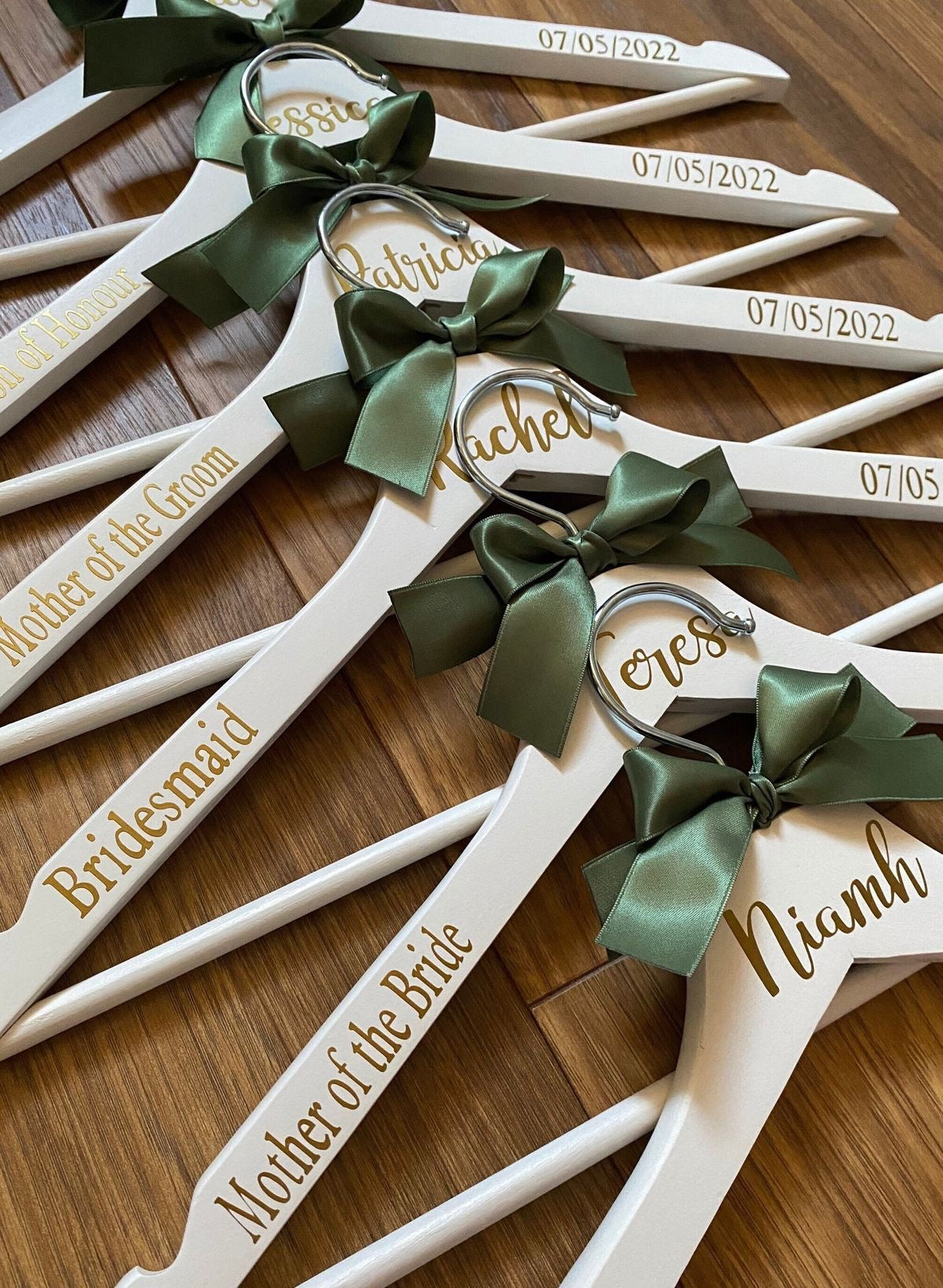 Customised Wedding hangers