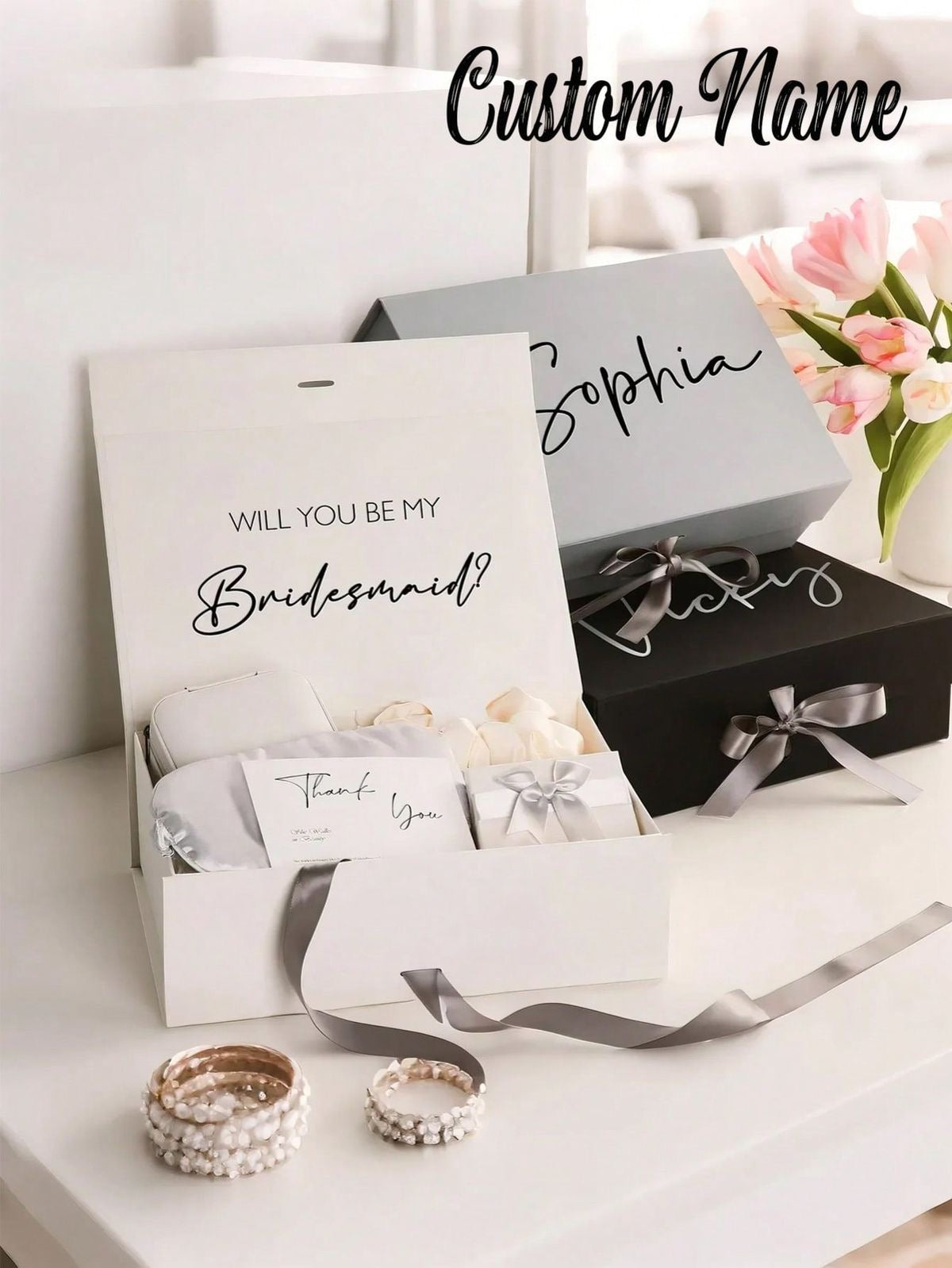 Personalised bridesmaid proposal box- gift your bridesmaids in style
